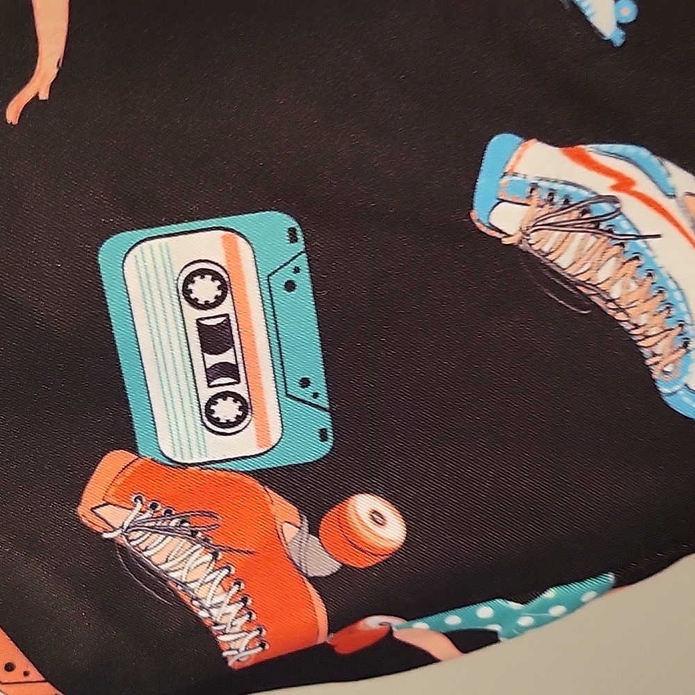 Lindy Bop roller skate 80s retro dress Audrina size 6 EUC - Picture 7 of 8